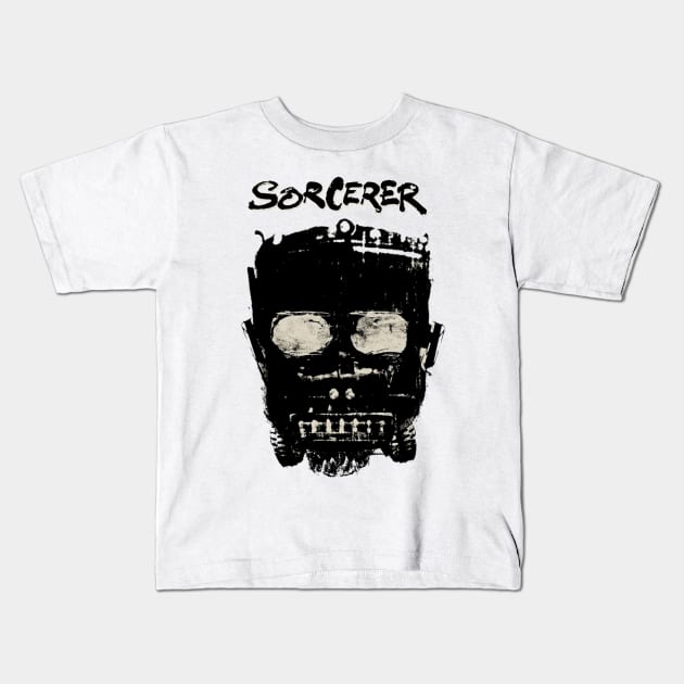 Sorcerer Classic Fanart Original Aesthetic Tribute 〶 Kids T-Shirt by Terahertz'Cloth